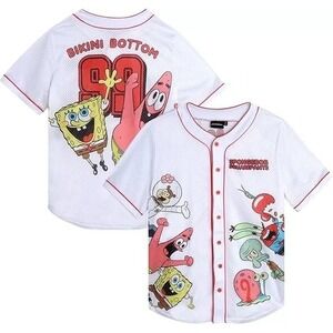 Nickelodeon SpongeBob SquarePants Baseball Jersey Size 4X‎